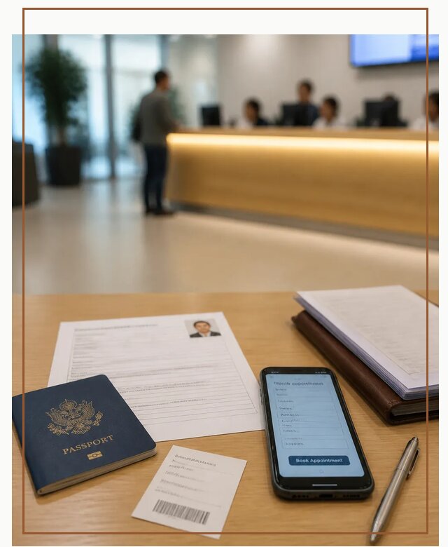 Запись в визовый центр в Медногорске для подачи документов