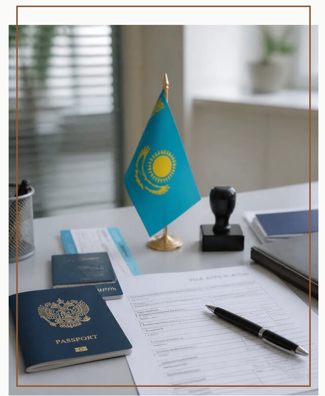 Оформление визы в Казахстан для поездки и работы в Медногорске
