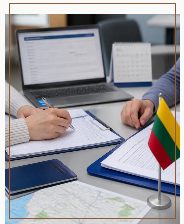 Профессиональное оформление визы в Литву для поездки в Медногорске